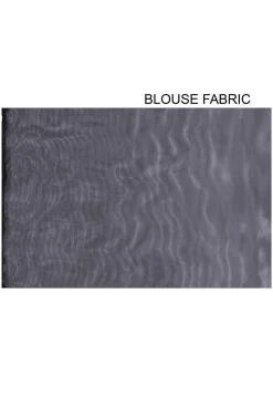Ombre Satin Georgette Saree in Shaded Grey and Black