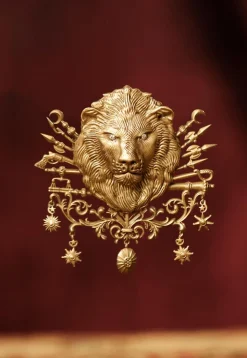 Ottoman Metallic Brooch