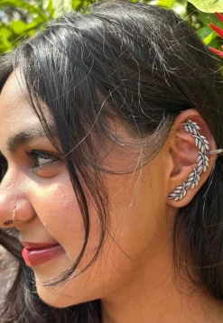 Oxidised Ear Cuff