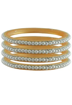 Pearl Bangle Set