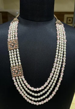 Pearl Layered Kanthimala