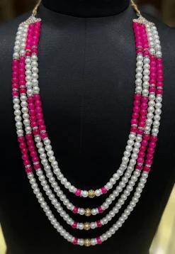Pearl Layered Kanthimala