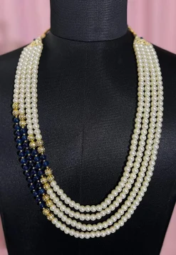 Pearl Layered Kanthimala