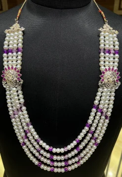 Pearl Layered Kanthimala