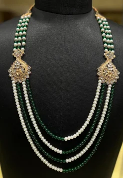 Pearl Layered Kanthimala