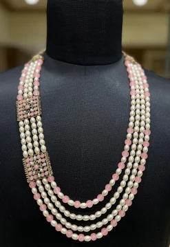 Pearl Layered Kanthimala