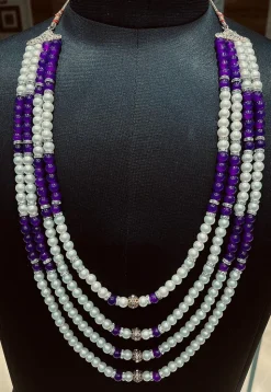 Pearl Layered Kanthimala