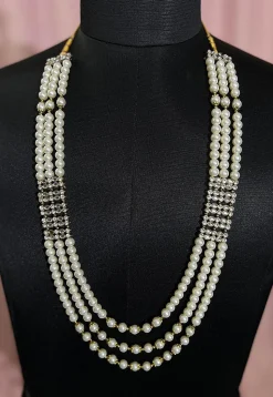 Pearl Layered Kanthimala