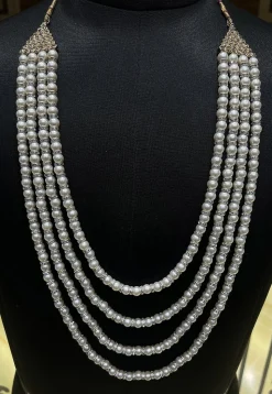 Pearl Layered Kanthimala