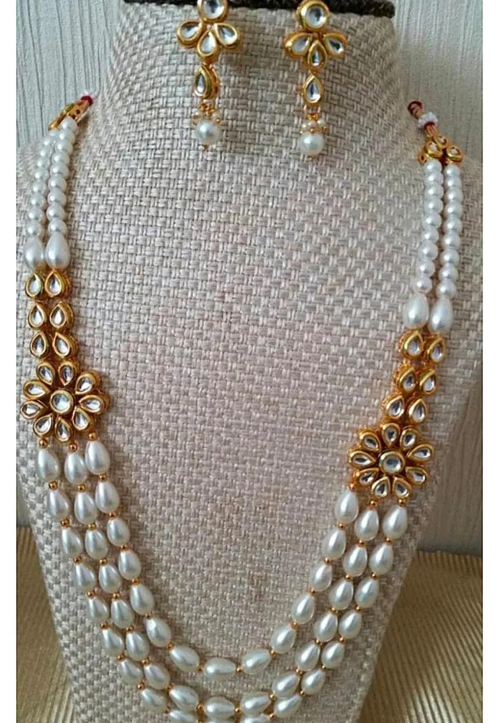 Pearl Necklace Set