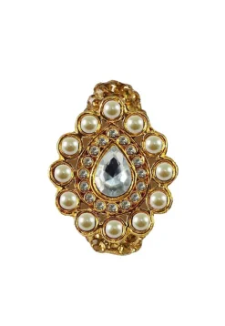 Pearl Saree Pin