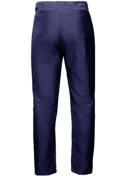 Plain Art Silk Trouser in Navy Blue