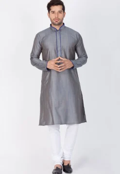 Plain Cotton Churidar in White