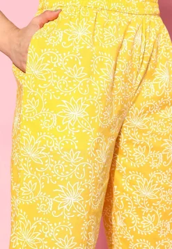 Printed Pure Cotton Pakistani Suit in Blue