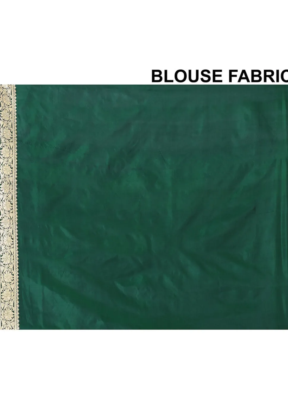 Pure Katan Silk Handloom Saree in Dark Green