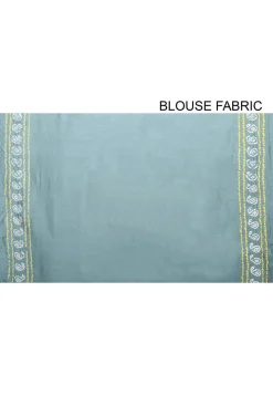 Pure Satin Silk Gharchola Saree in Black and Grey