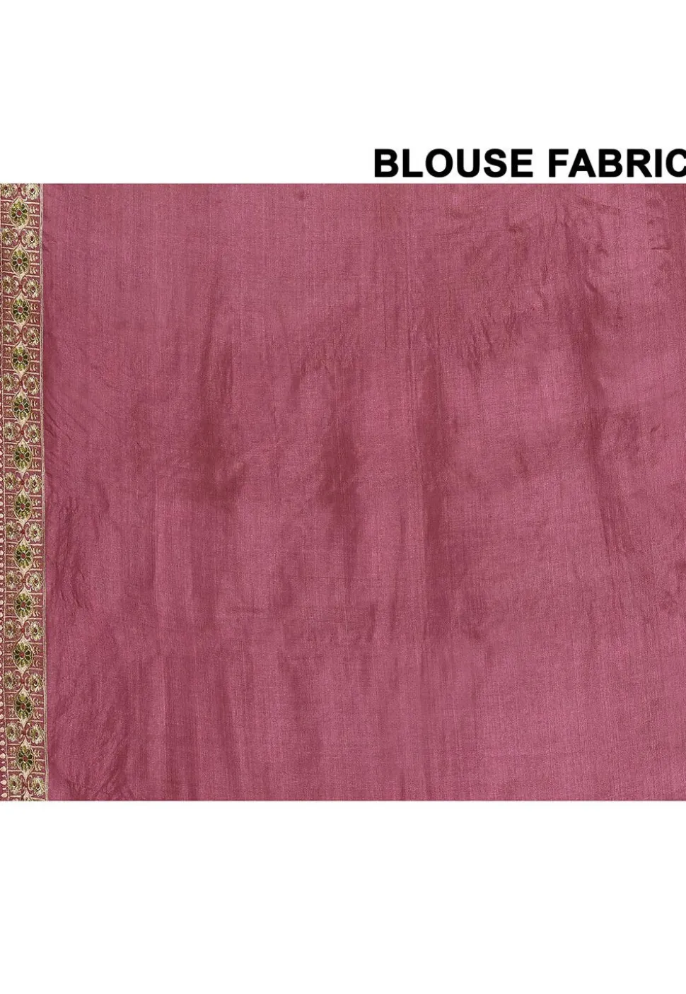 Pure Silk Embroidered Saree in Pink