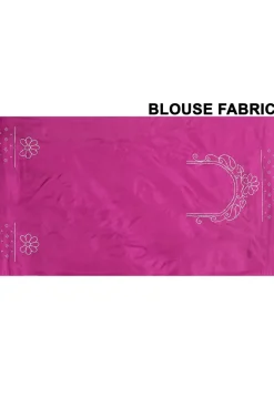 Pure Silk Kanchipuram Saree in Magenta
