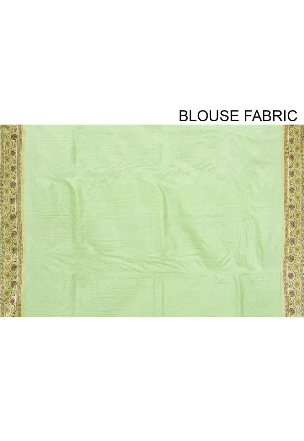 Pure Tussar Silk Banarasi Saree in Light Green
