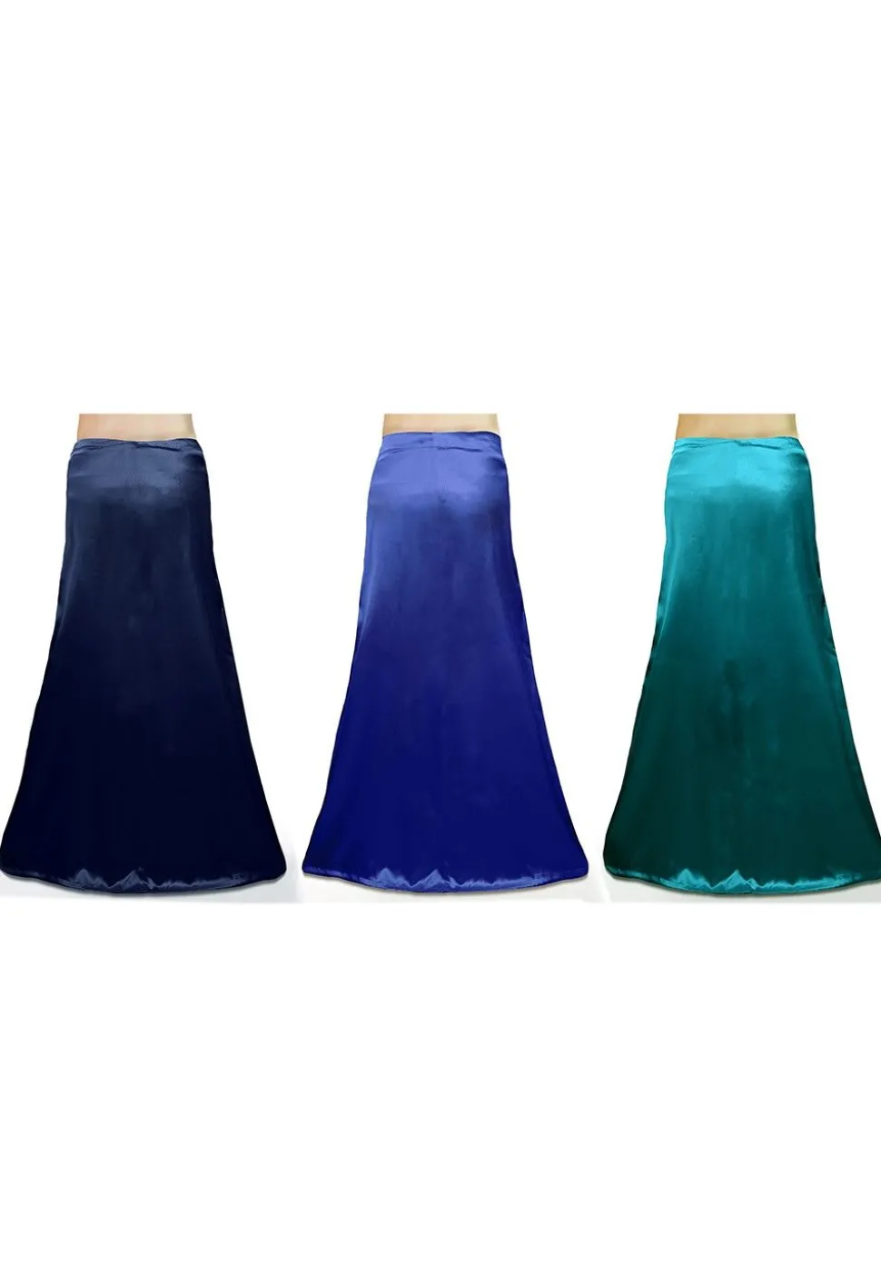 Satin Combo Sets in Petticoat