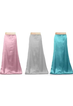 Satin Combo Sets in Petticoat