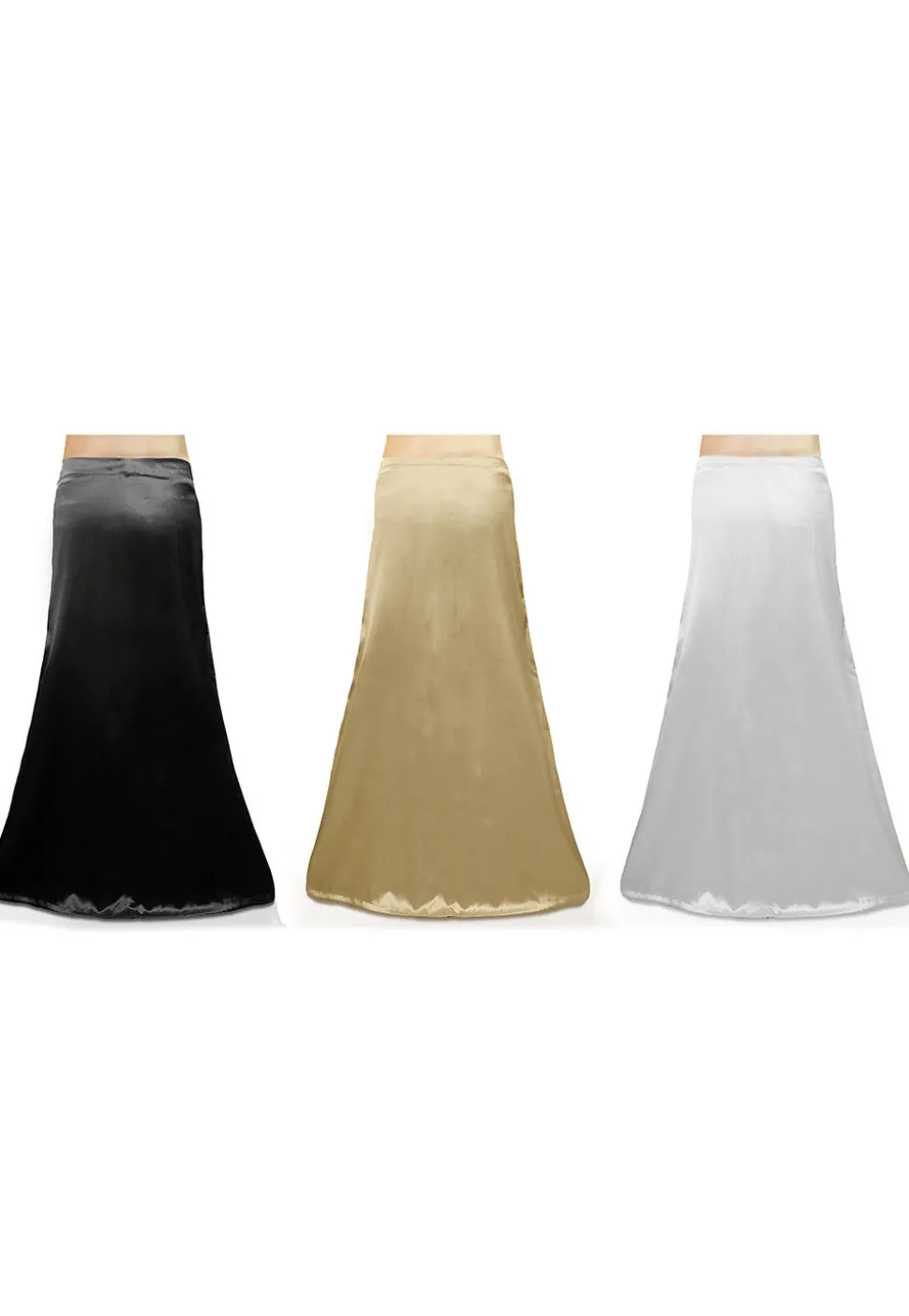 Satin Combo Sets in Petticoat