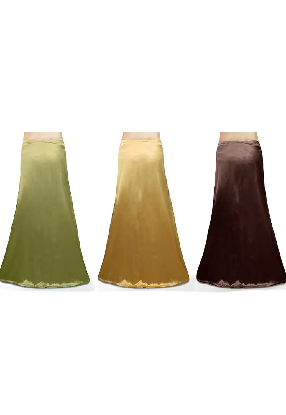 Satin Combo Sets in Petticoat