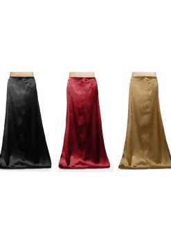 Satin Combo Sets in Petticoat
