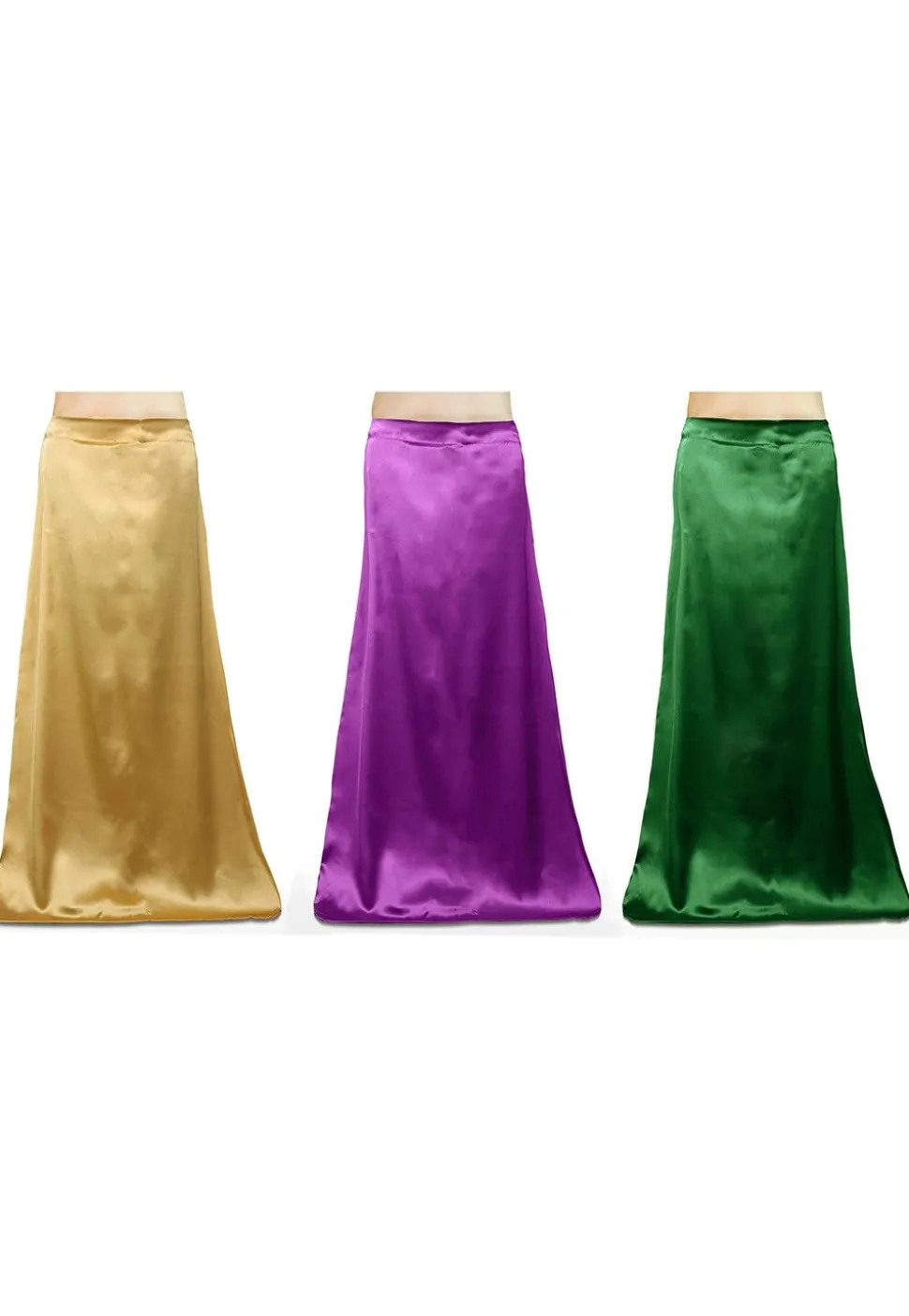 Satin Combo Sets in Petticoat