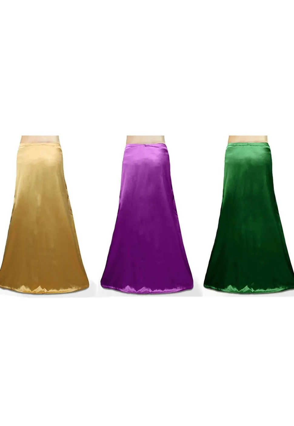 Satin Combo Sets in Petticoat