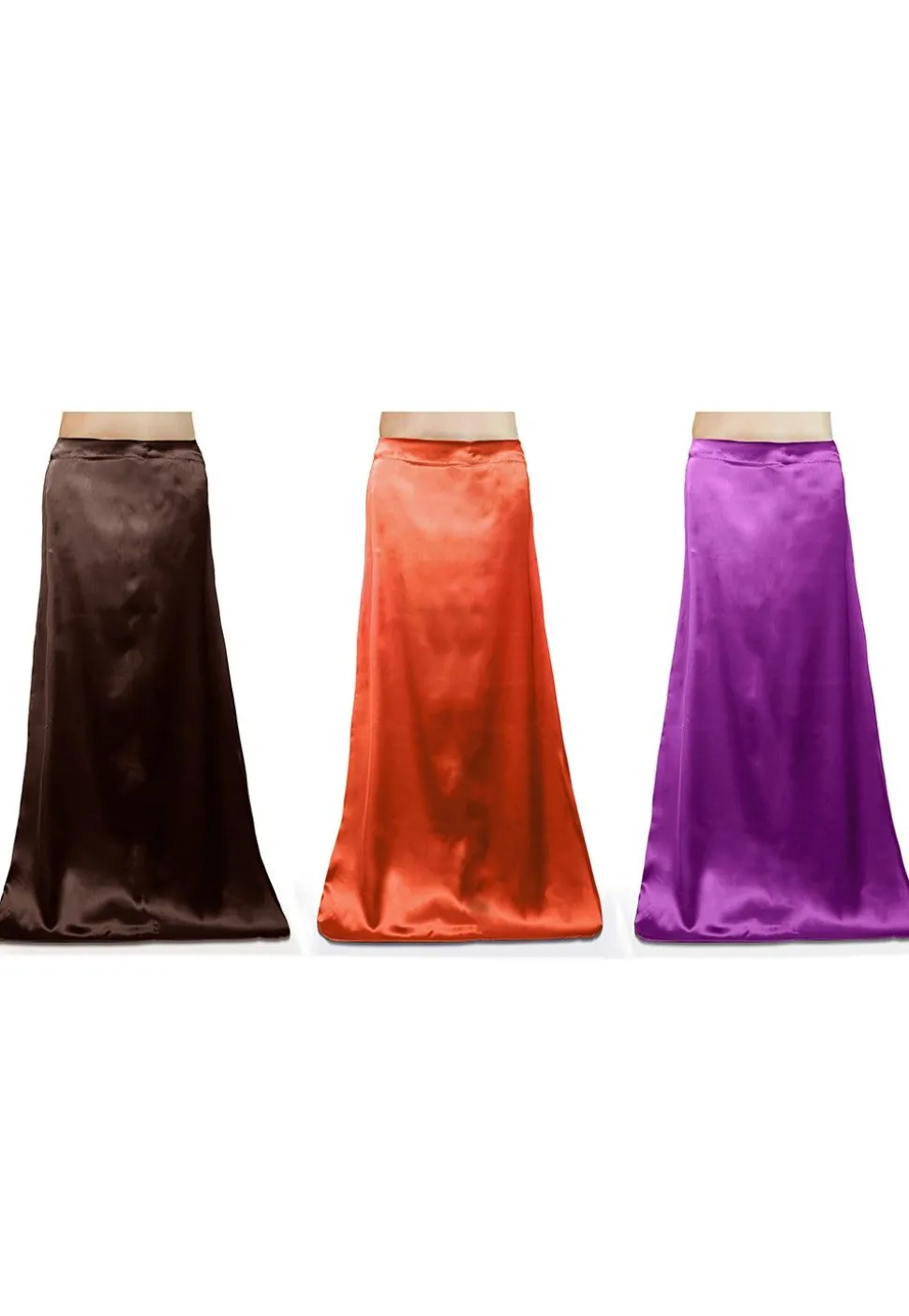 Satin Combo Sets in Petticoat