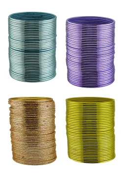 Solid Color Bangle Set