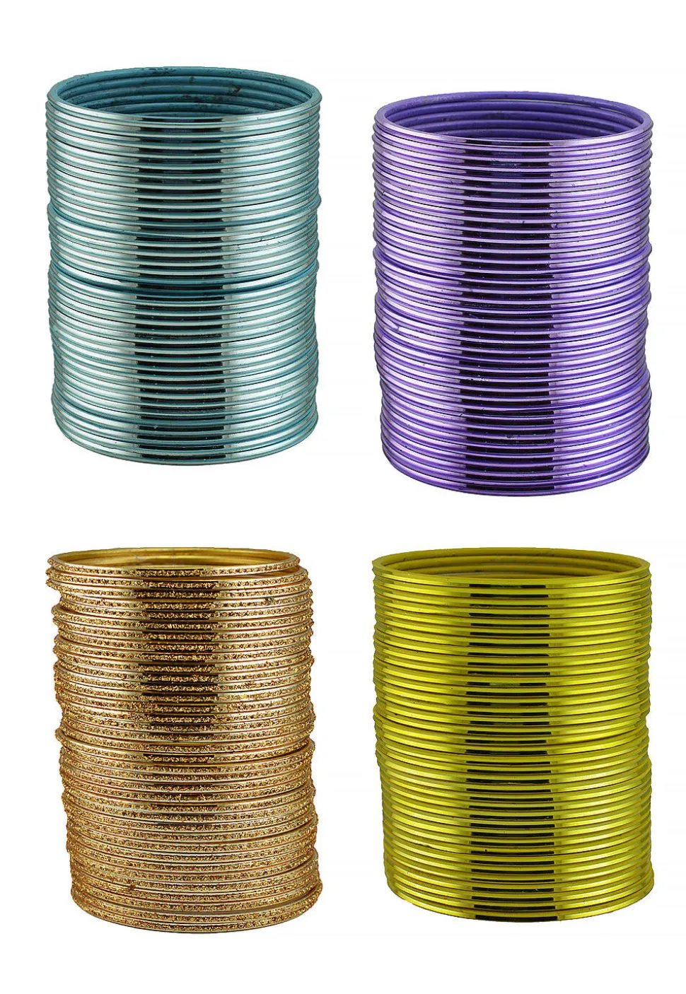 Solid Color Bangle Set