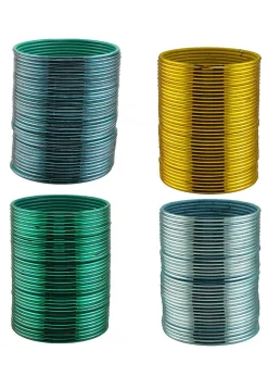 Solid Color Bangle Set