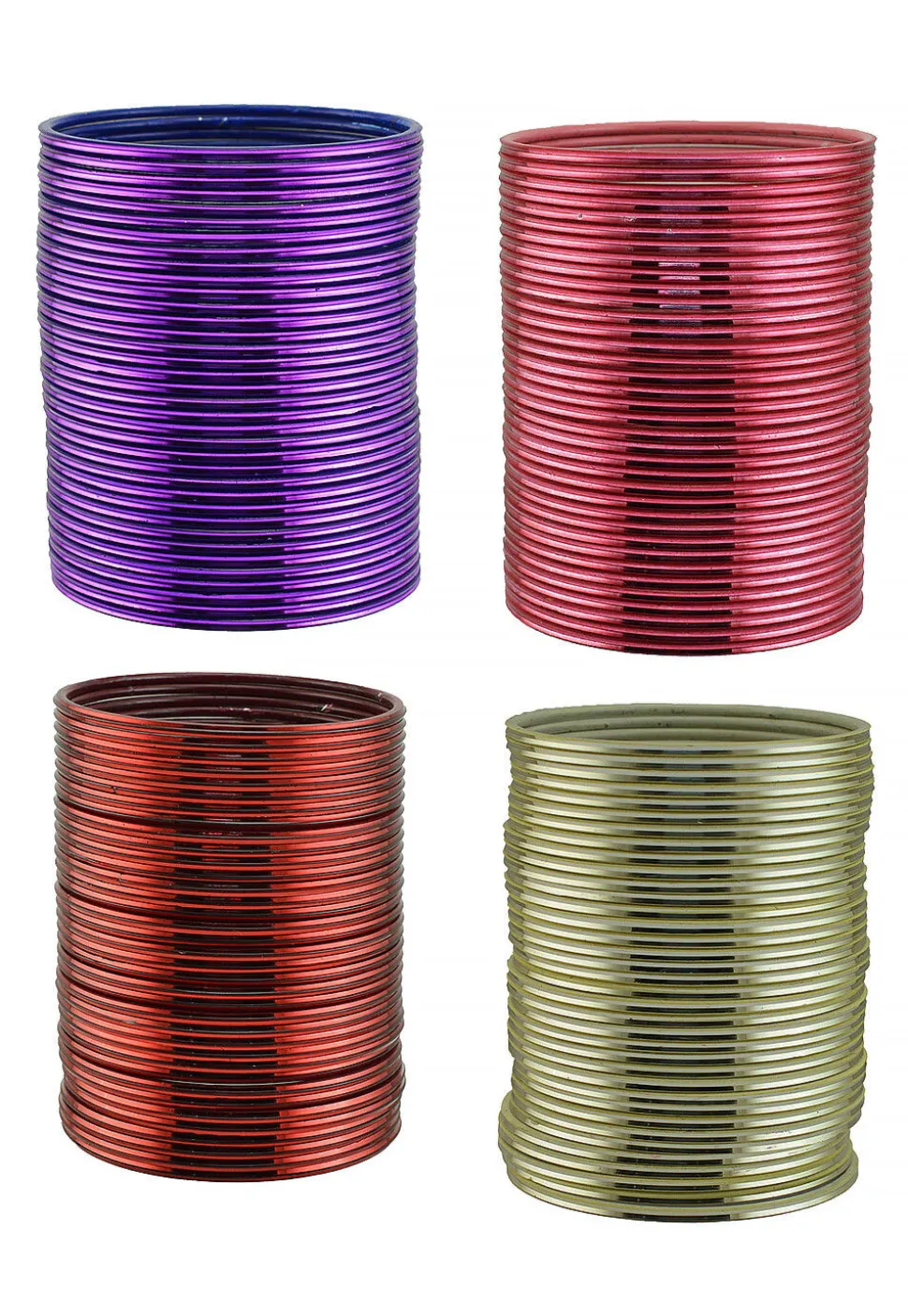 Solid Color Bangle Set
