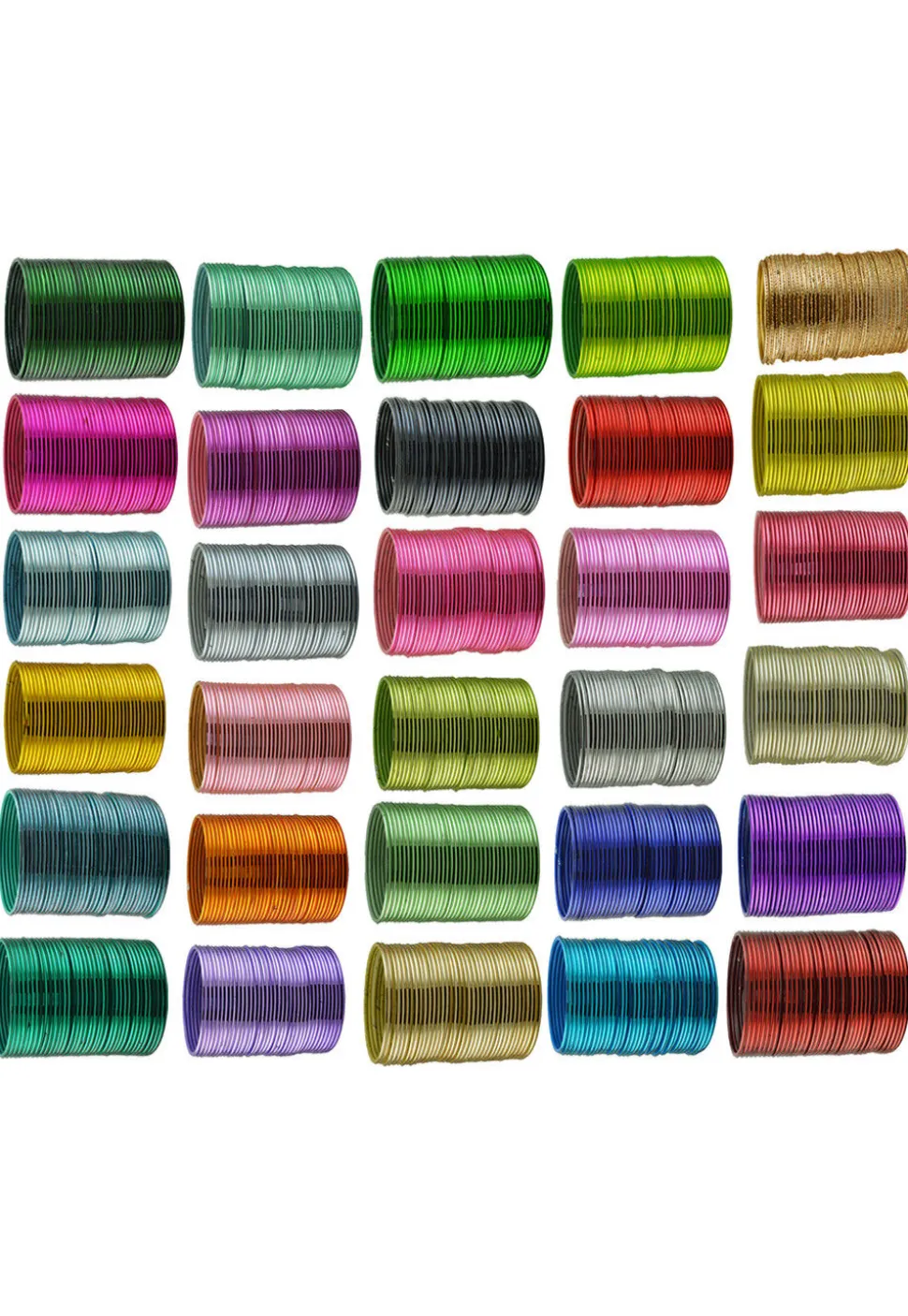 Solid Color Bangle Set