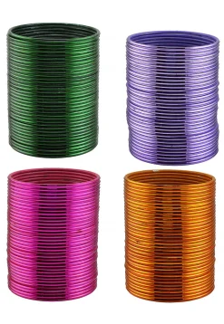 Solid Color Bangle Set