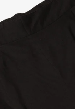Solid Color Cotton Cambric Pant in Black
