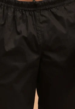 Solid Color Cotton Pajama in Black
