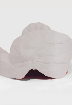 Solid Color Pure Kota Silk Unisex Turban in White