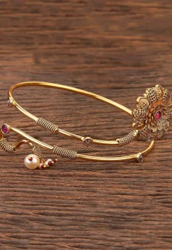 Stone Studded Adjustable Armlet