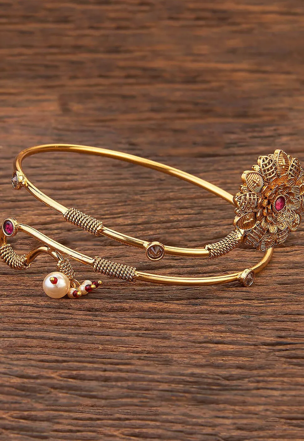 Stone Studded Adjustable Armlet