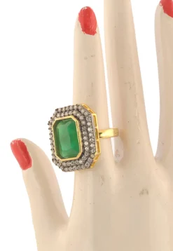 Stone Studded Adjustable Ring
