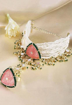 Stone Studded Adjustable Haathphool