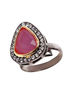 Stone Studded Adjustable Ring