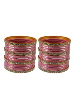 Stone Studded Bangle Set