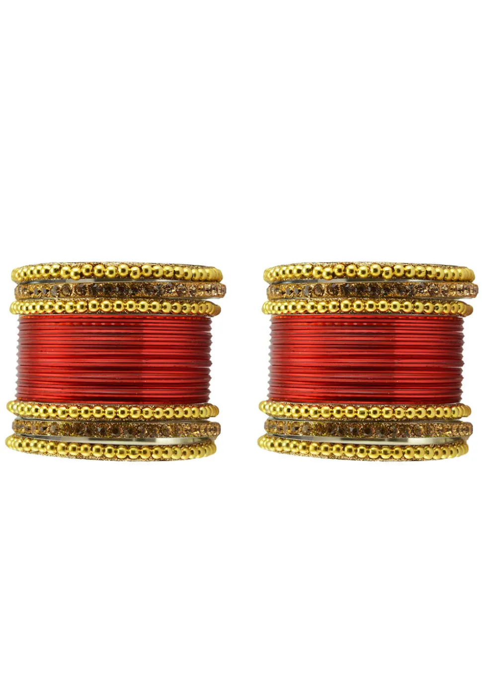 Stone Studded Bangle Set