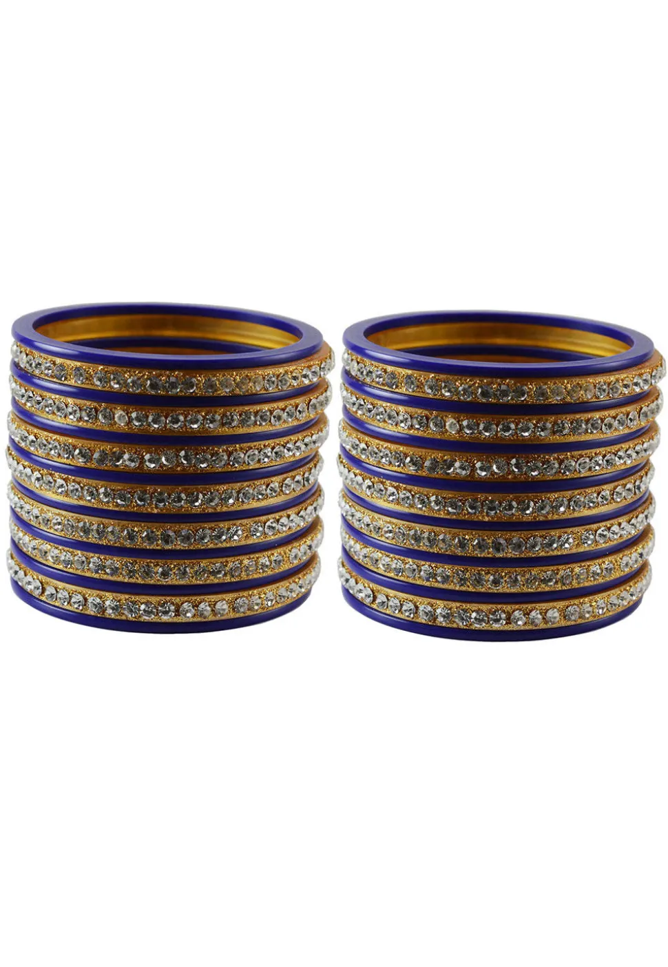Stone Studded Bangle Set