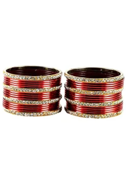 Stone Studded Bangle Sets