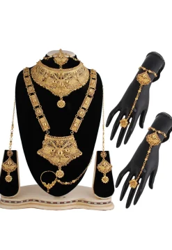 Stone Studded Bridal Set
